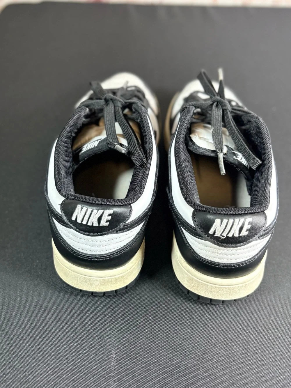 Nike Black and White Low-Top Sneakers